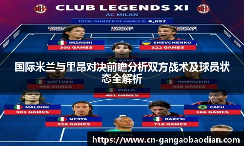 国际米兰与里昂对决前瞻分析双方战术及球员状态全解析